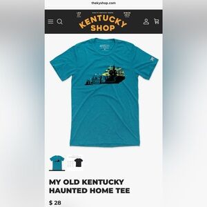 MY OLD KENTUCKY HAUNTED HOME TEE Unisex {Large}